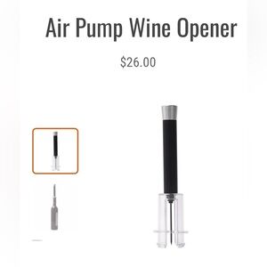 Mad Man Air Pump Wine Opener